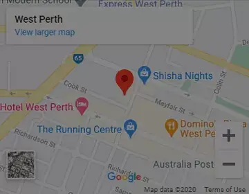 west perth map